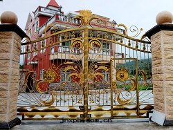 自動(dòng)双(shuāng)開(kāi)别墅大(dà)門(mén)