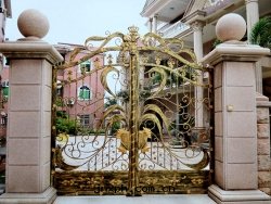 定(dìng)制高檔歐式铁(tiě)藝大(dà)門(mén)