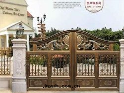 豪華别墅铁(tiě)藝大(dà)門(mén)