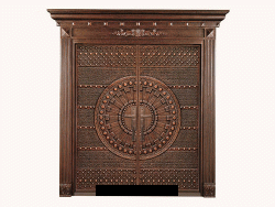 麻(má)城(chéng)高檔别墅铜(tóng)大(dà)門(mén)