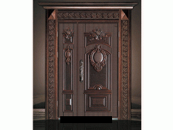 麻(má)城(chéng)高端别墅铜(tóng)大(dà)門(mén)