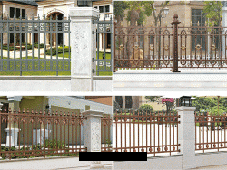 小区鋁(lǚ)藝圍欄
