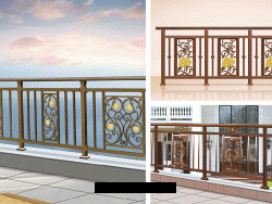 鋁(lǚ)藝護欄樣(yàng)式