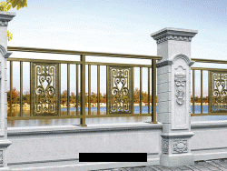 高端鋁(lǚ)藝護欄