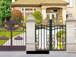 栅欄式鋁(lǚ)藝大(dà)門(mén)