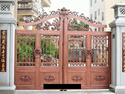 優質(zhì)庭院(yuàn)鋁(lǚ)藝大(dà)門(mén)