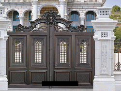 大(dà)气(qì)庭院(yuàn)大(dà)門(mén)