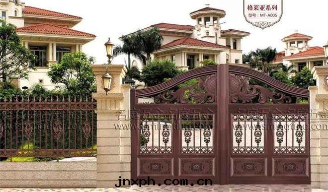 歐式花(huā)紋铁(tiě)藝大(dà)門(mén)