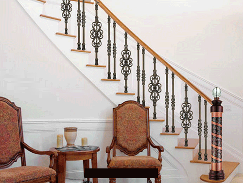 高檔鋁(lǚ)藝樓梯(tī)