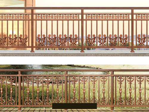 陽台(tái)鋁(lǚ)藝護欄
