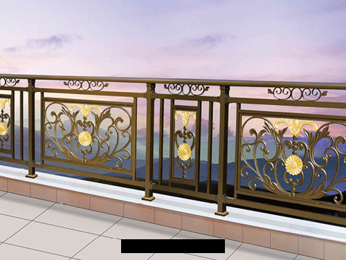 精品鋁(lǚ)藝護欄