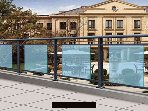 玻璃鋁(lǚ)藝護欄